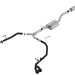 aFe Apollo GT Series Cat-Back Exhaust System - Polished Tip - JT 3.6L