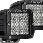 JW Speaker 6145 J2 Series LED Fog Light, Black - Driver Side - JL Rubicon Only