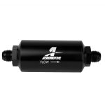 10an Inline Fuel Filter 100 Micron 2in OD Black