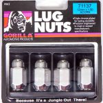 100 Lugnuts 1/2 Short Mag Open End