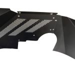 DV8 Offroad Aluminum Rear Inner Fenders Black - JK