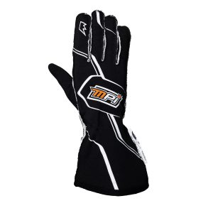 MPI Racing Gloves SFI 3.3/5 Black Medium