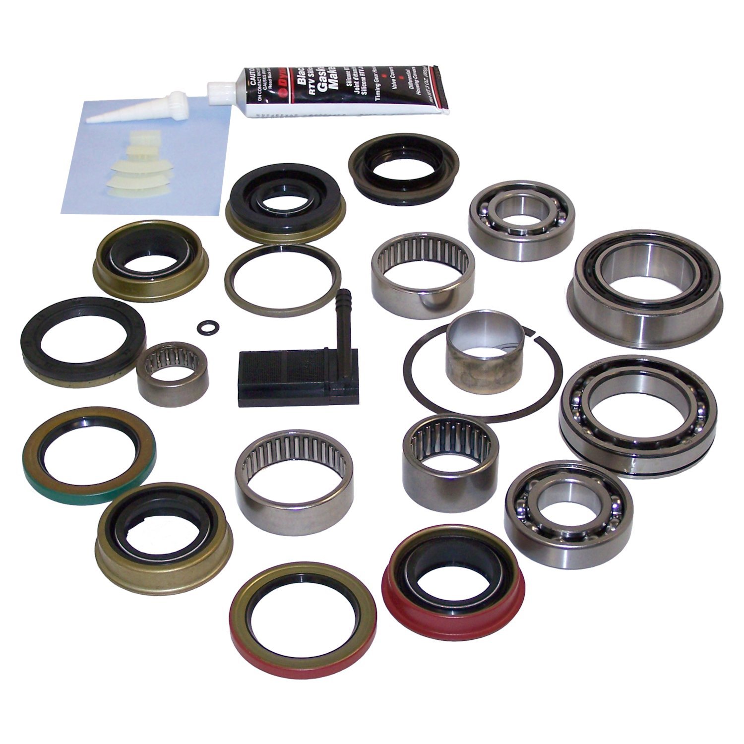 Transfer Case Overhaul Kit; Incl. Bearings/Seals/Filter And Fork Inserts;