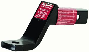 Husky Towing 31358 Fits 2" Recvr 5K Gross Wt 4-1/4" Drop/3" Rise 10" Shank Lgth W/O Ball Steel