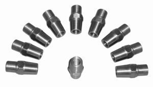 Steinjäger 11/16-18 RH Thread Bungs fits 1.250 x 0.120 Tubing Wrench Flat Style 10 Pack