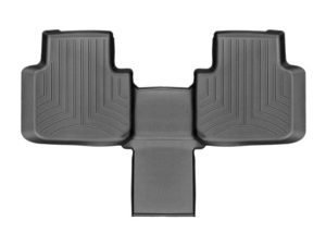 FloorLiner™ DigitalFit®; Black; Rear;