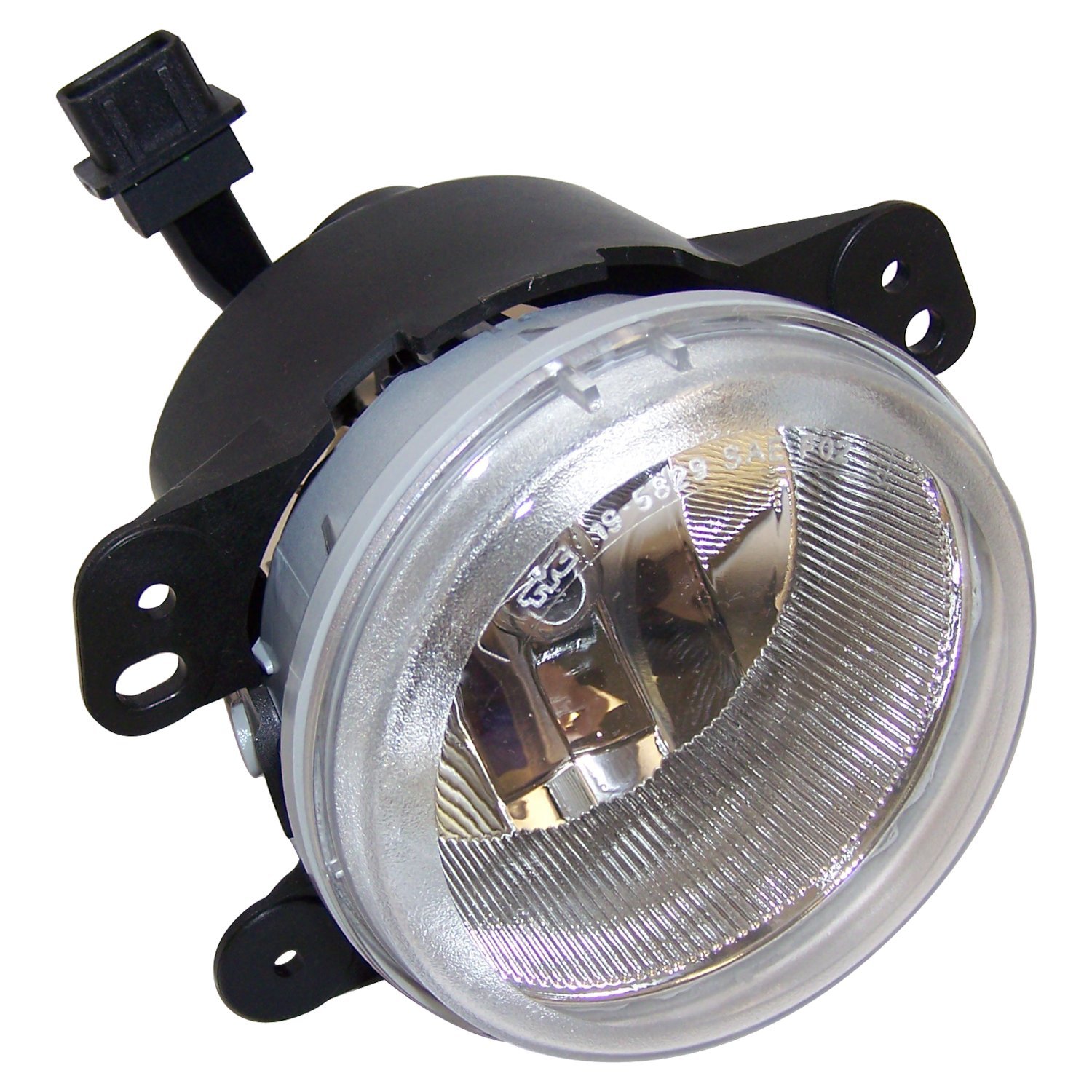 Crown Automotive - Plastic Black Fog Light