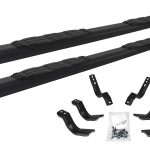 Go Rhino - 6340488720PC - RB10 Running Boards With Mounting Brackets & 2 Pairs of Drop Steps Kit - Textured Black