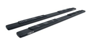 Go Rhino 685443587T - 5" OE Xtreme Low Profile SideSteps With Mounting Bracket Kit - Textured Black