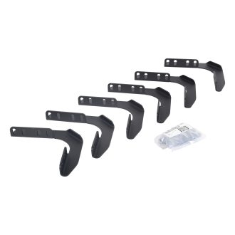 Go Rhino 6941766 - V-Series V3, RB30 and RB Slim Side Steps - MOUNTING BRACKETS ONLY - Textured Black