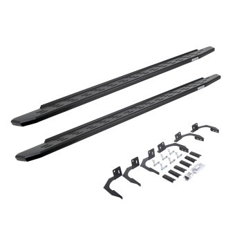 Go Rhino 69610687PC - RB30 Running Boards with Mounting Bracket Kit - Textured Black