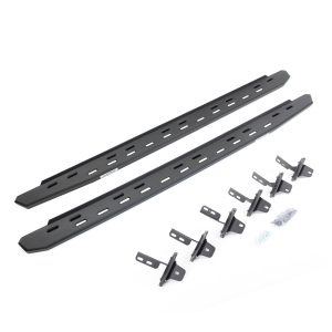 Go Rhino 69612973SPC - RB30 Slim Line Running Boards with Mounting Bracket Kit - Textured Black