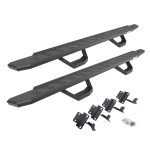 Go Rhino - 69443280PC - RB20 Running Boards with Mounting Brackets Kit - Textured Black