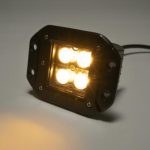 Rigid Industries D-Series Midnight Pro Spot Diffused LED Lights - Pair