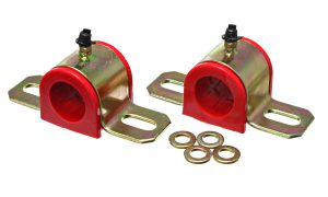 Sway Bar Bushing Set; Red; Front Or Rear; Greasable Type; Bar Dia. 1 1/16 in./27mm; 3 in. Bracket Size; Performance Polyurethane;