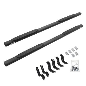 Go Rhino 684409987T - 4" OE Xtreme SideSteps With Mounting Bracket Kit - Textured Black