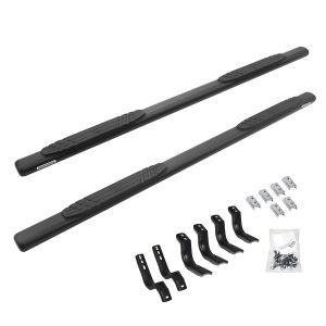 Go Rhino 684412687T - 4" OE Xtreme SideSteps With Mounting Bracket Kit - Textured Black