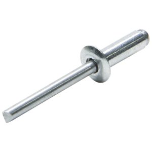 Sm Hd Rivet Silver Alum 250pk