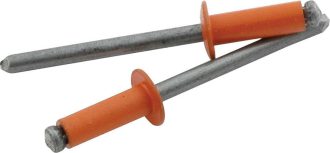 Sm Hd Rivet Orange 250pk