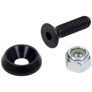 Countersunk Bolts 1/4in w/ 3/4in Washer Blk 50pk