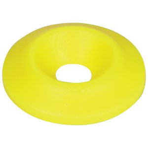 Countersunk Washer Fluorescent Yellow 50pk