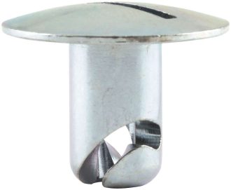 O/S Oval Hd Fasteners 7/16 .500in 10pk Steel