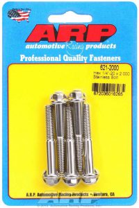 S/S Bolt Kit - 6pt. (5) 1/4-20 x 2.000