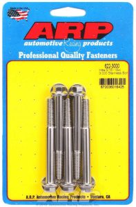 S/S Bolt Kit - 6pt. (5) 5/16-18 x 3.000