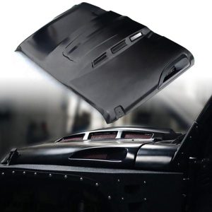 USA ONLY Avenger Series Heat Dispersion Steel Hood for 07-18 Jeep Wrangler