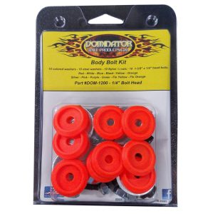 Body Bolt Kit Flou Orange Hex Head