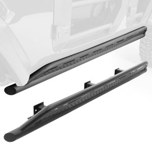 Go Rhino FS4505T - Dominator Xtreme D1 SideSteps With Mounting Bracket Kit - Textured Black