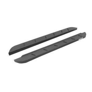 Go Rhino 63413157ST - RB10 Slim Line Running Boards With Mounting Brackets - Protective Bedliner Coating