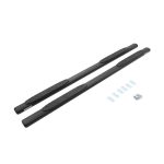 Go Rhino 63450673ST - RB10 Slim Line Running Boards With Mounting Brackets - Protective Bedliner Coating