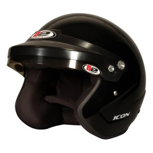 Helmet Icon Black 57-58 Small SA2020