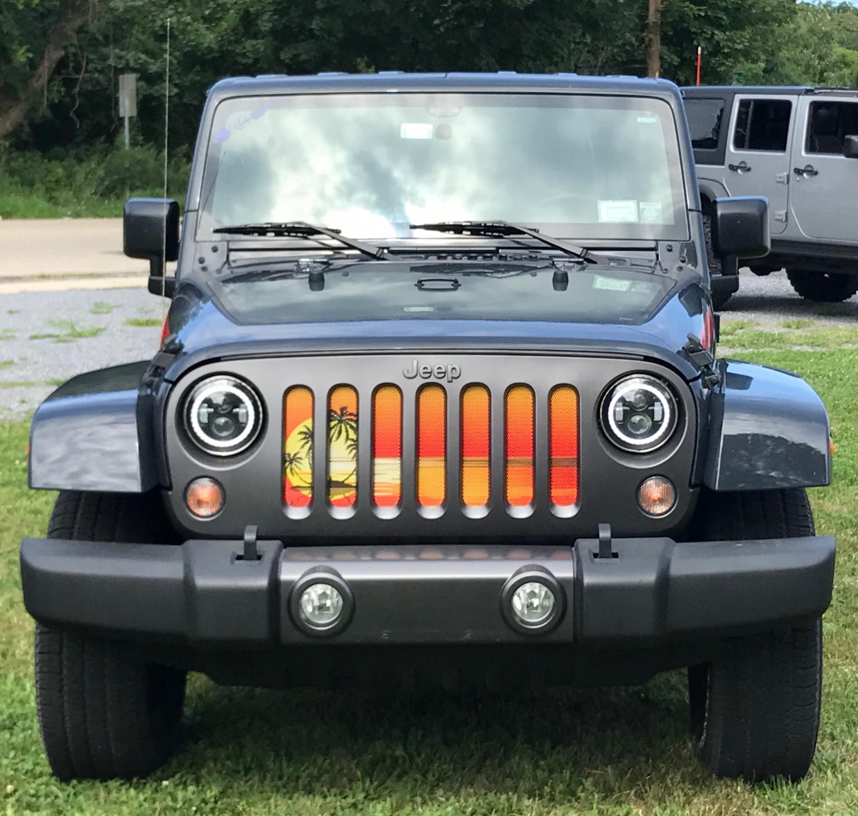 Jeep Grill Flag Yellow, Car Flags and Accessories