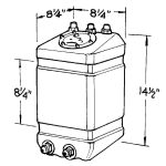 5-Gal Fuel Tank - Drag Race - Tank Only