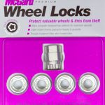Wheel Locks 5Pcs. 18- Jeep JL 14mm x1.5 Chrome