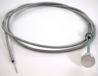 6' Choke Cable Assembly W/Billet Aluminum Handle