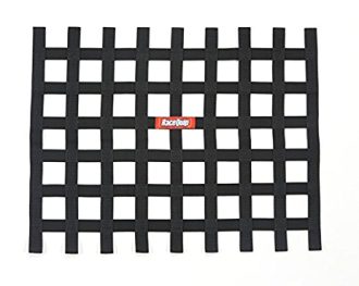 Ribbon Window Net Black Non-SFI