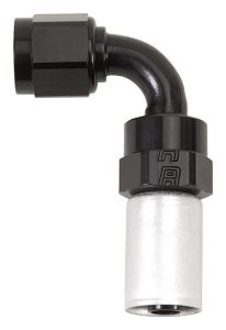 #8 90 Deg Hose Fitting P/C Crimp-On