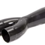 Through body Exhaust Tip Oval Style 2.5in Inlet