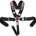 5-Pt Harness Big Latch Blk Hans Bolt In Pull Do