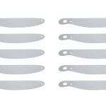 #6 Flat Blades 6/32in 12 Pack