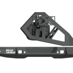 Identity Front Bumper Components; Center Section Shackle; Standard; Raw Steel;