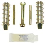 Steinjäger Jack Screw Turnbuckles Adjusters 1/4-28 Plated Zinc Yellow 1.776 Inches Long 1 Pack