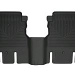 TRECK Rail Mount; Dual Lower; 66-72 in. Accesory Rail Mounts; Textured Black;