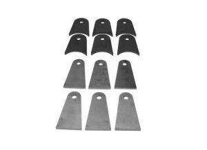 Steinjäger Tabs and Clevises, Weld On 4 Link Tab and Clevis Kits 0.750 Bore 2.75 Axle Diameter 2.50 Long Axle Tab 4.00 Inch Straight Tab 6 Axle Tabs, 6 Straight Tabs