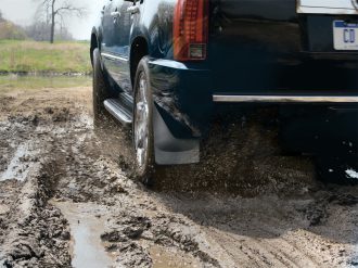 11- F250 Rear Mud Flaps w/o Flares