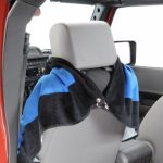 Steinjäger Seats CJ-5 1955-1983 Towel Seat Cover Black and Red