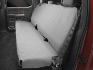 Seat Protector; Gray; Bench Seat Width 59.75 in.; Depth 19 in.; Back Height 25 in.;